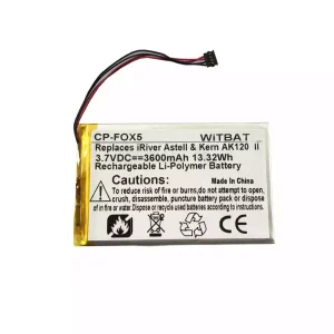 New battery for FIIO X1 X3 X5 X7