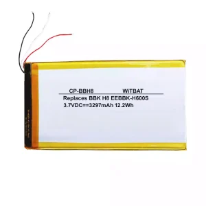 New battery for BBK H8,H8S,H9,H9S,EEBBK-H600S