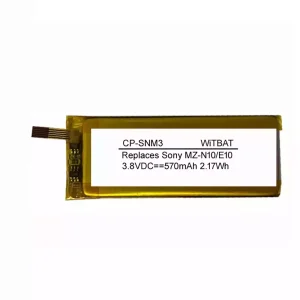 New battery for Sony MZ-N10,MZ-E10,LIP-3WMB