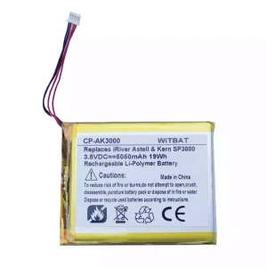 New battery for iRiver Astell & Kern Acro CA1000,PPR41