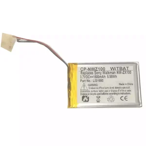 New battery for Sony Walkman NW-A306,NW-A307,LIS1650