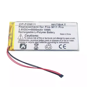 New battery for FIIO M11,M11 Pro