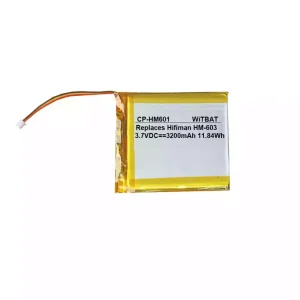 New battery for HIFIMAN HM-601,HM-602,HM-603S