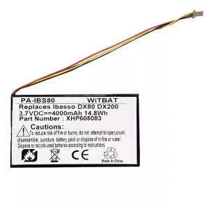 New battery for Ibasso DX80,DX120,DX200,DX220,XHP605083
