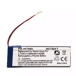 New battery for Wacom Intuos Pro PTH660,PTH860