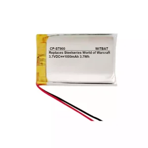 New battery for Steelseries World of Warcraft Wireless MMO Mouse AE1102338P