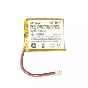 New battery for Razer Mamba 5G Chroma Wireless Gaming Mouse (RC30-013601),PL993742