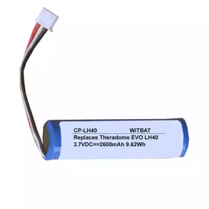 New battery for Theradome LH40,LH80,LH80 Pro