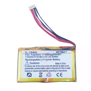 New battery for Topdon ArtiDiag800BT,PC944755-2S1P