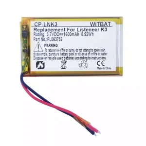 New battery for Listener K3