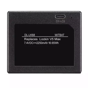 New battery for Lockin V5 Max,S50M,S6 Max,684360