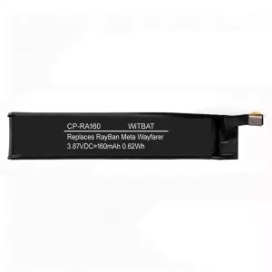New battery for Ray-Ban Meta Wayfarer 890-01923-B